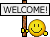 Welcome Smiley